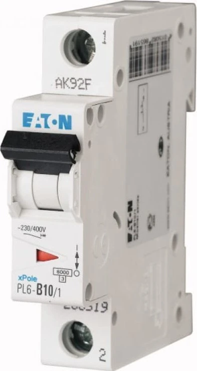 EATON xPole automatinis jungiklis 1P C10 PL6-C10/1