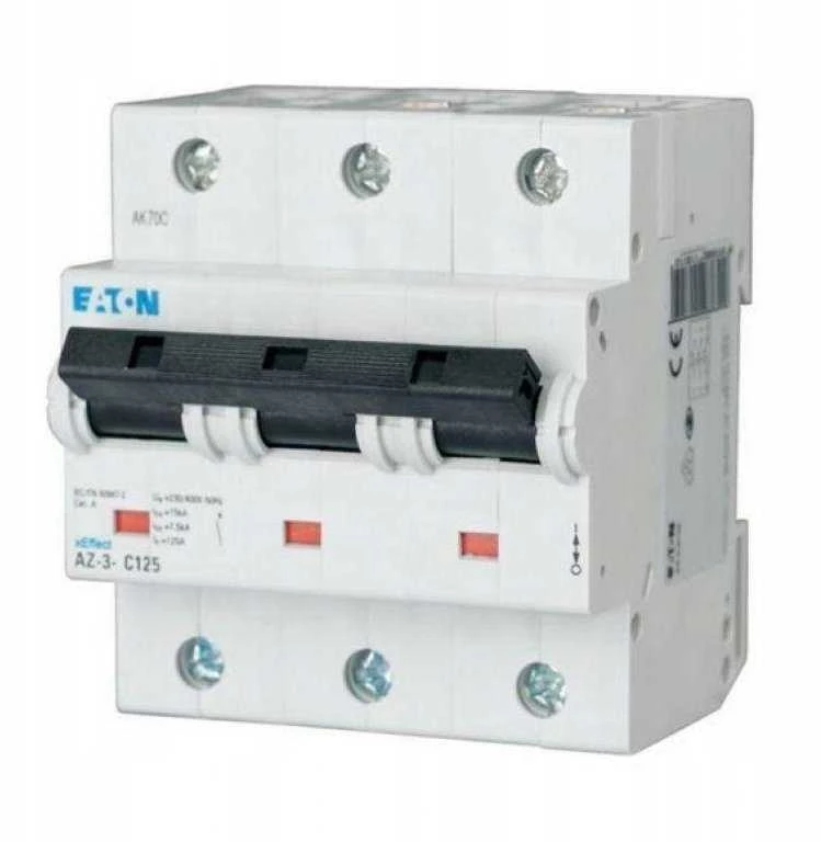 Eaton 211786 Grandinės pertraukiklis 3P C 40A 25kA AC AZ-3-C40 211786