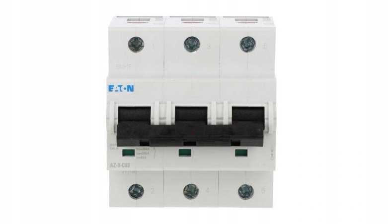 Eaton 211796 Grandinės pertraukiklis 3P C 63A 25kA AC AZ-3-C63 211796