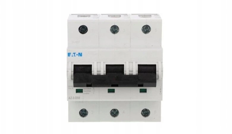 Eaton 211816 Grandinės pertraukiklis 3P D 50A 25kA AC AZ-3-D50 211816
