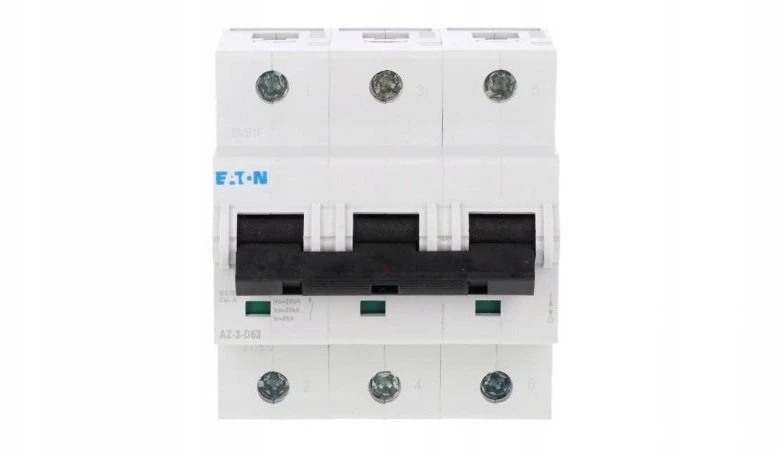 Eaton 211820 Grandinės pertraukiklis 3P D 63A 25kA AC AZ-3-D63 211820