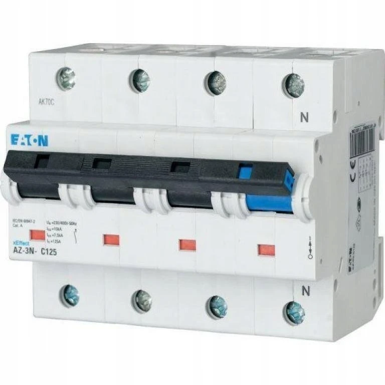 „Eaton“ automatinis jungiklis 3P+N C 100A 20kA AC AZ-3N-C100 211808