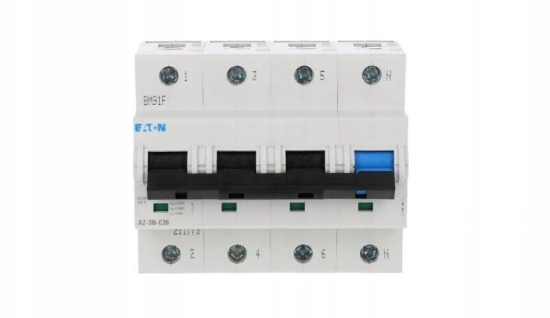 Eaton 211773 Grandinės pertraukiklis 3P+N C 20A 25kA AC AZ-3N-C20 211773