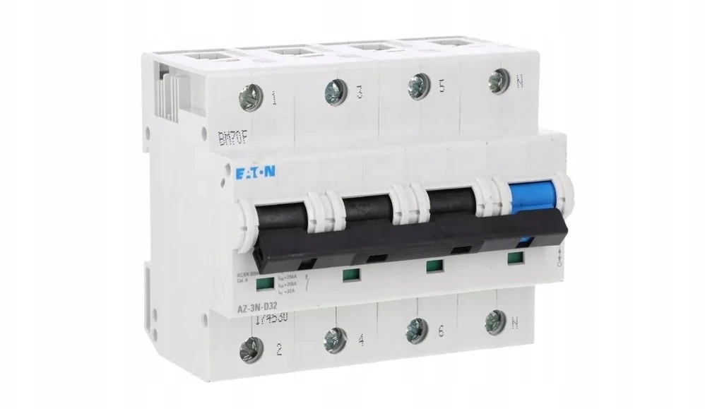 Eaton 174530 Grandinės pertraukiklis 3P+N D 32A 25kA AC AZ-3N-D32 174530