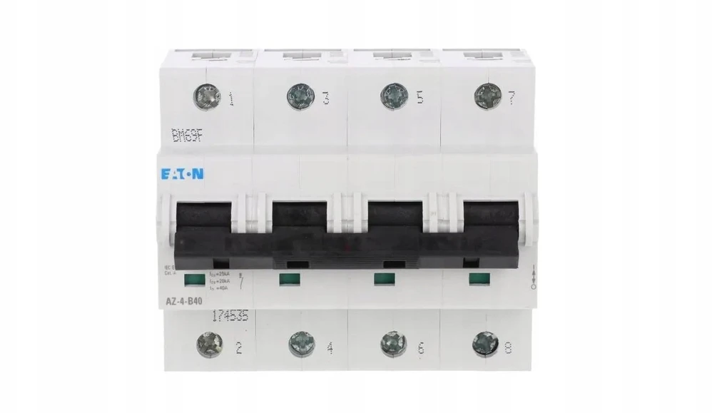 Eaton 174535 Grandinės pertraukiklis 4P B 40A 25kA AC AZ-4-B40 174535