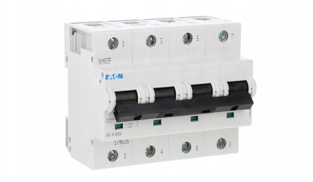 Eaton 174536 Grandinės pertraukiklis 4P B 50A 25kA AC AZ-4-B50 174536