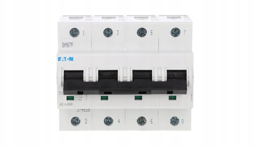 Eaton 174538 Grandinės pertraukiklis 4P B 80A 25kA AC AZ-4-B80 174538