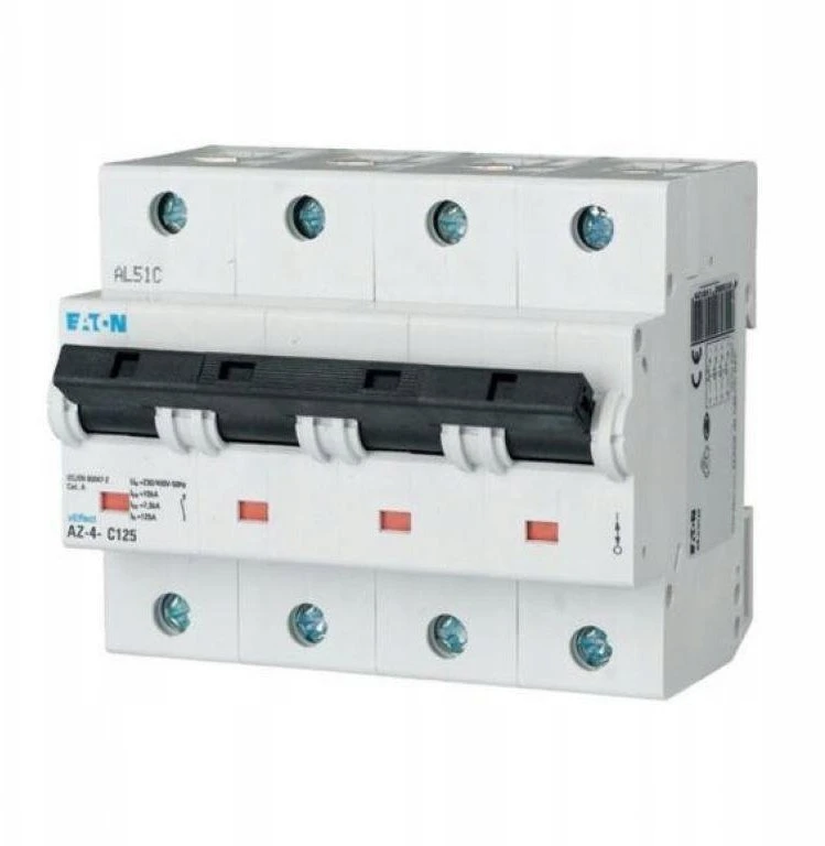 Eaton 211792 Grandinės pertraukiklis 4P C 50A 25kA AC AZ-4-C50 211792