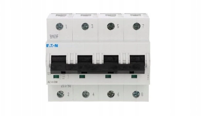 Eaton 211792 Grandinės pertraukiklis 4P C 50A 25kA AC AZ-4-C50 211792