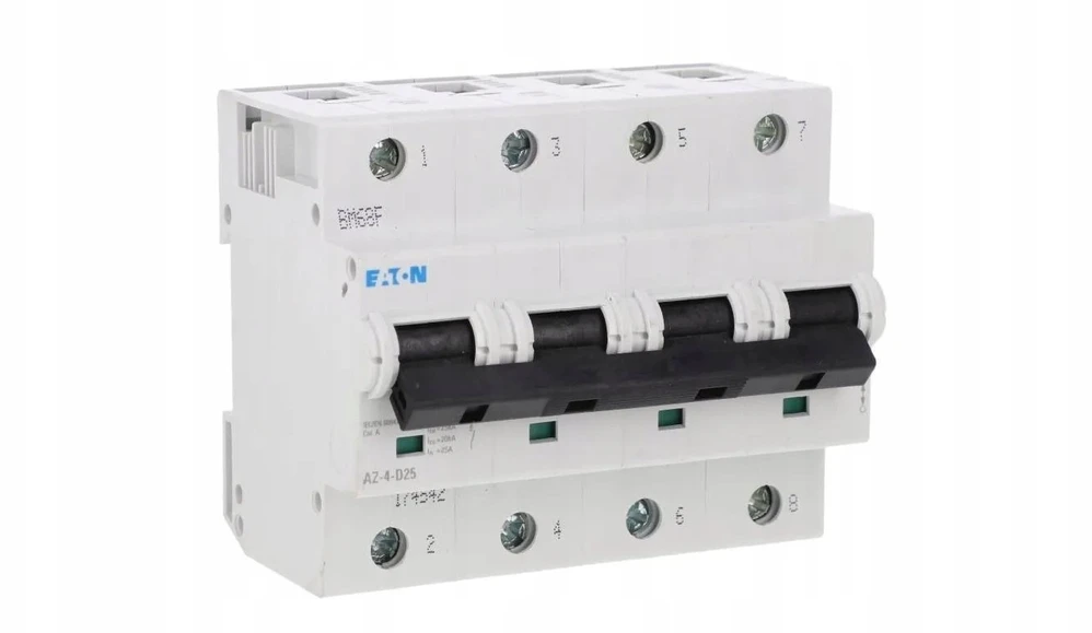 Eaton 174542 Grandinės pertraukiklis 4P D 25A 25kA AC AZ-4-D25 174542