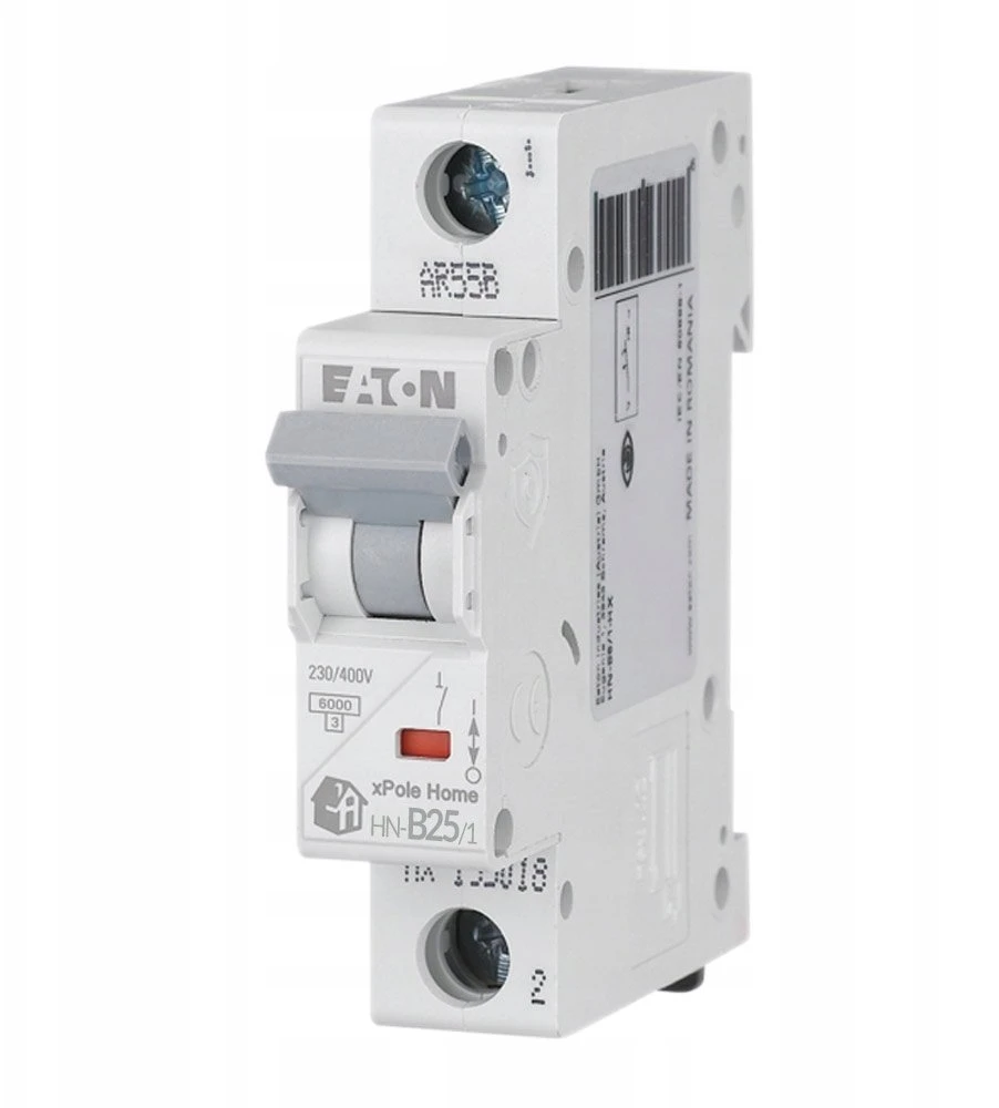 VAROMASIS JUNGIKLIS HN-B25/1 VIENFAZIS 25 A B TIPAS EATON