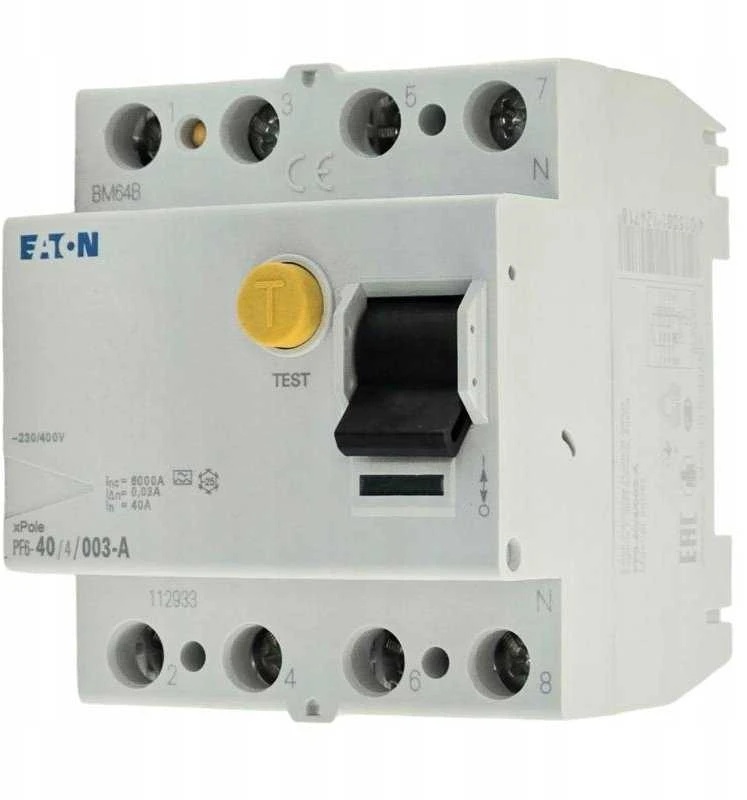 EATON xPole Moeller series srovės nuotėkio relė Type-A PF6-40/4/003-A