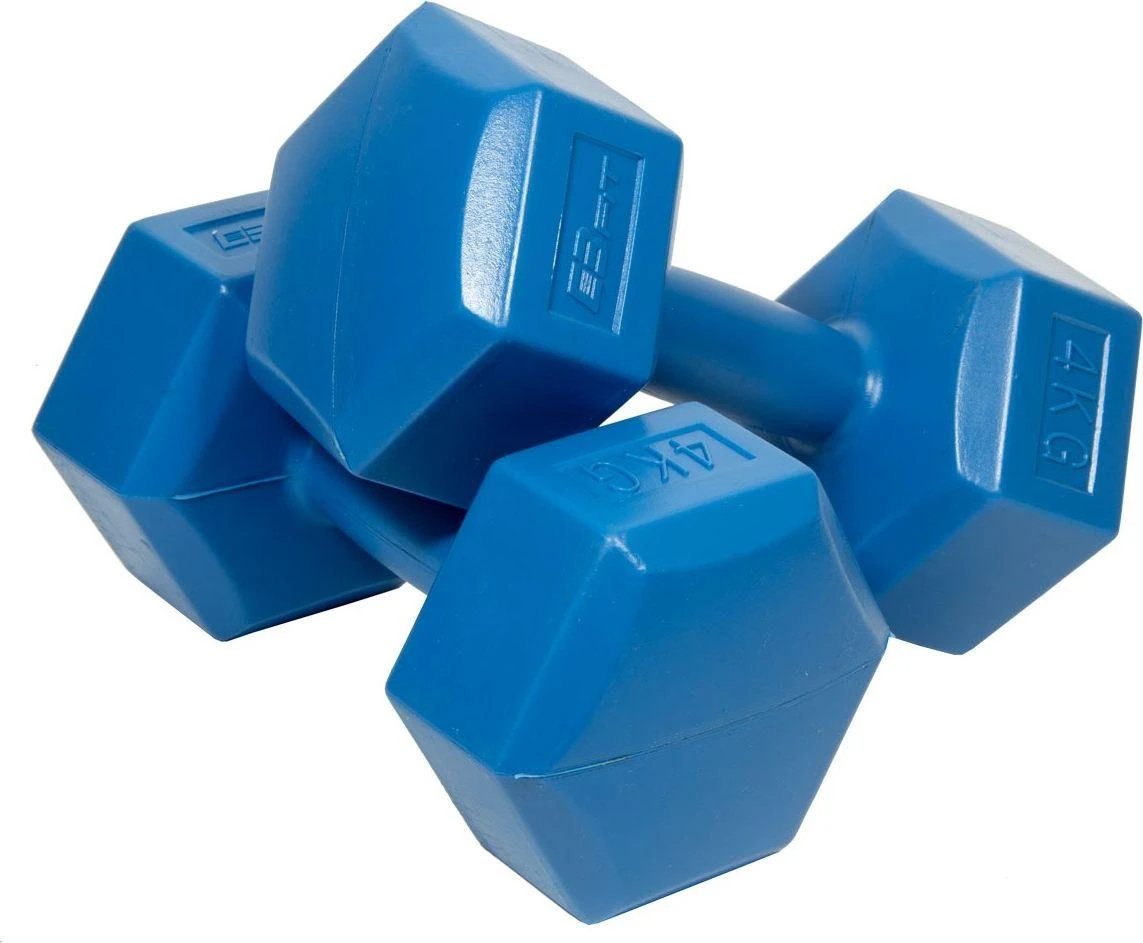 Enero Hantelių rinkinys EB Fit, 2x4kg, mėlynas