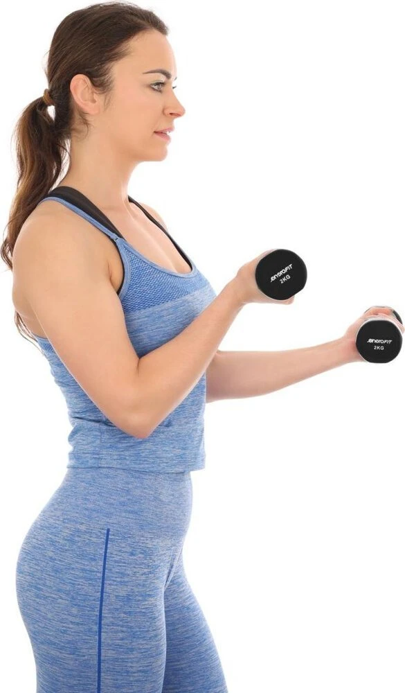 Enero Hanteliai su stovu 12kg