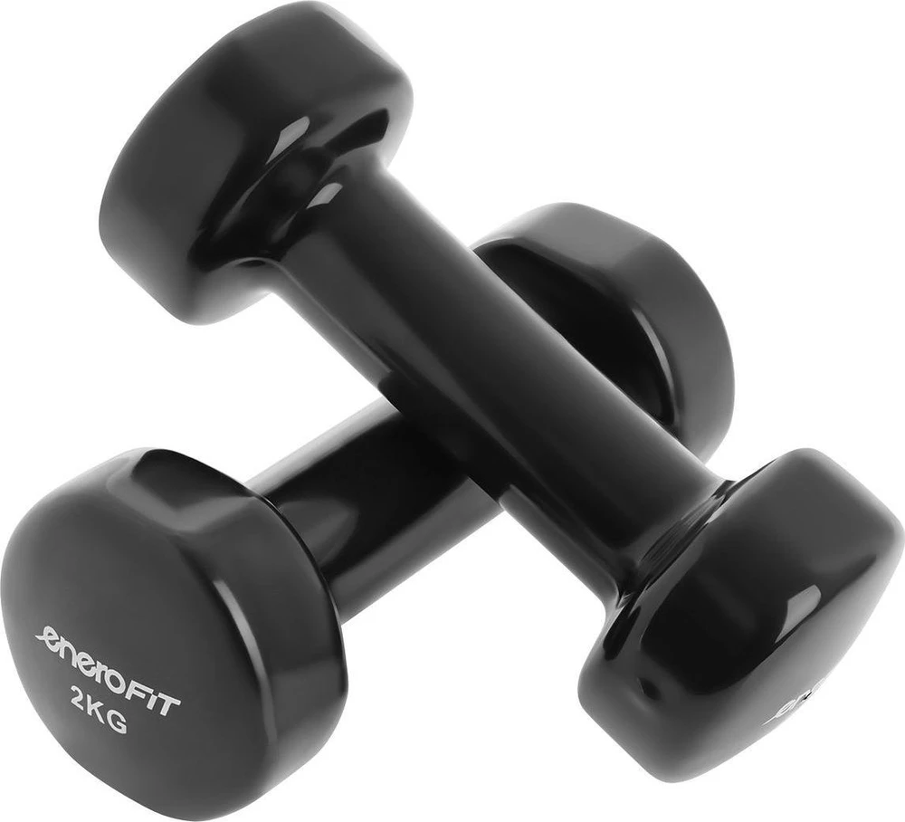 Komplektas Enero Fit 7kg hanteliai ir stovas