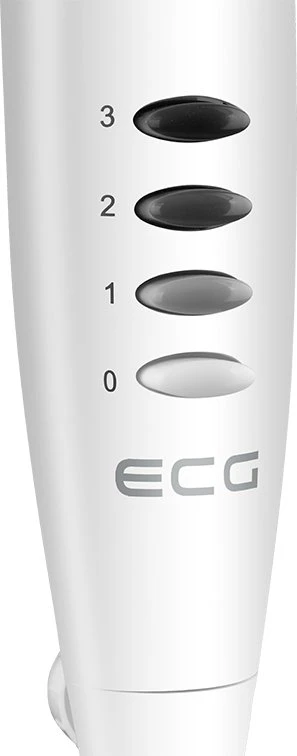 EKG buitinis ventiliatorius ECGFS40A, 3 greičiai, reguliuojamas aukštis, baltos spalvos