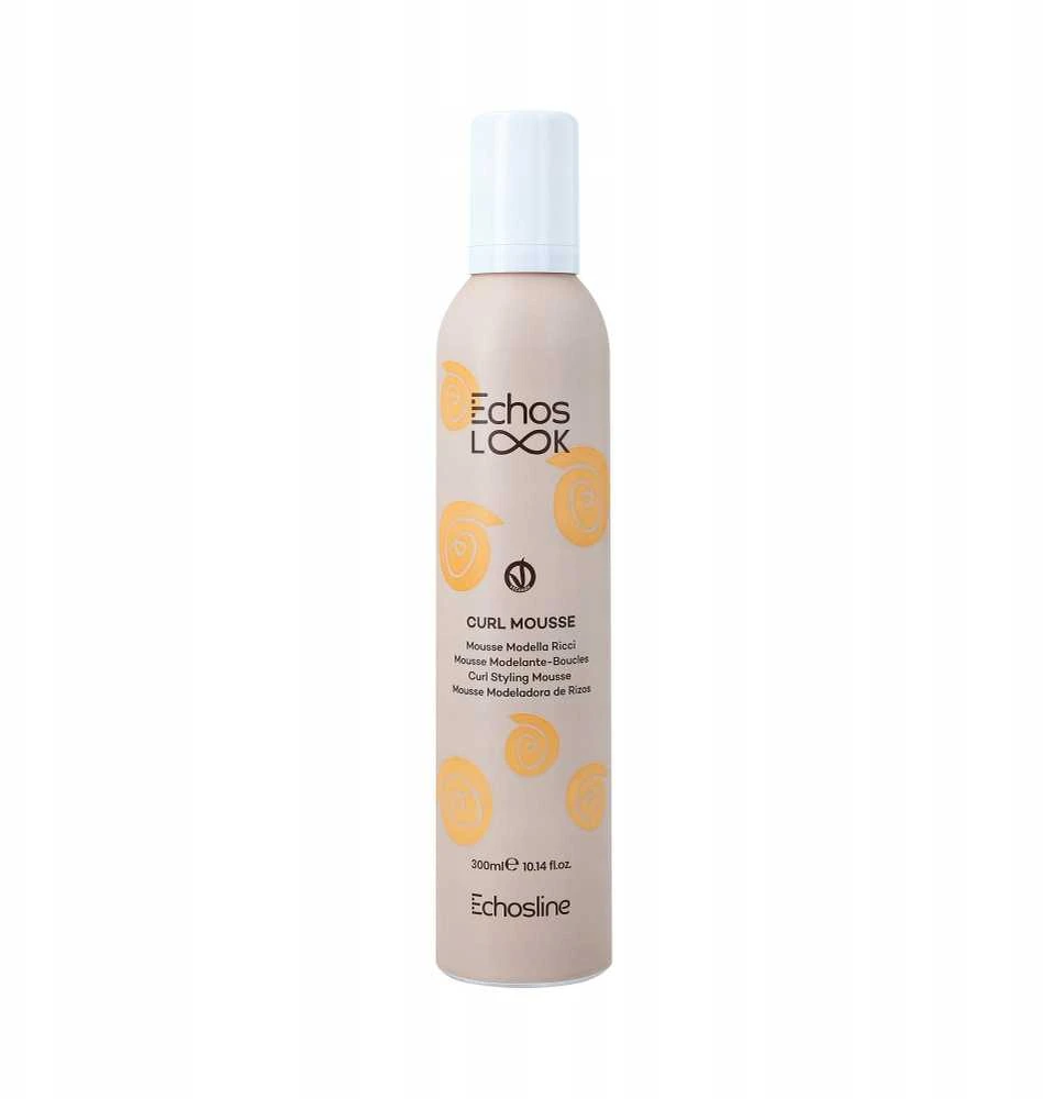 Echosline Echos LOOK Curl Mousse putos garbanotiems / banguotiems plaukams, 300 ml