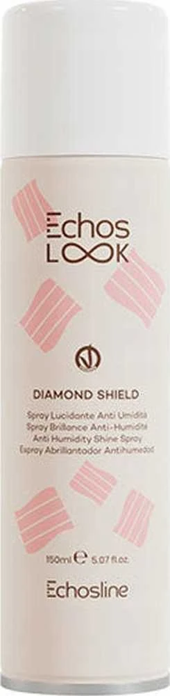 ECHOSLINE Echos LOOK Diamond Shield Anti Humidity Shine spindesio suteikiantis plaukų purškiklis, 150 ml