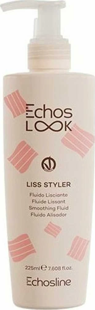 ECHOSLINE Echos LOOK Liss Styler Smoothing Fluid glotninanti priemonė plaukams, 225 ml