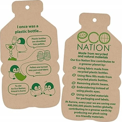 AURORA ECO NATION Delfinas, 38 cm