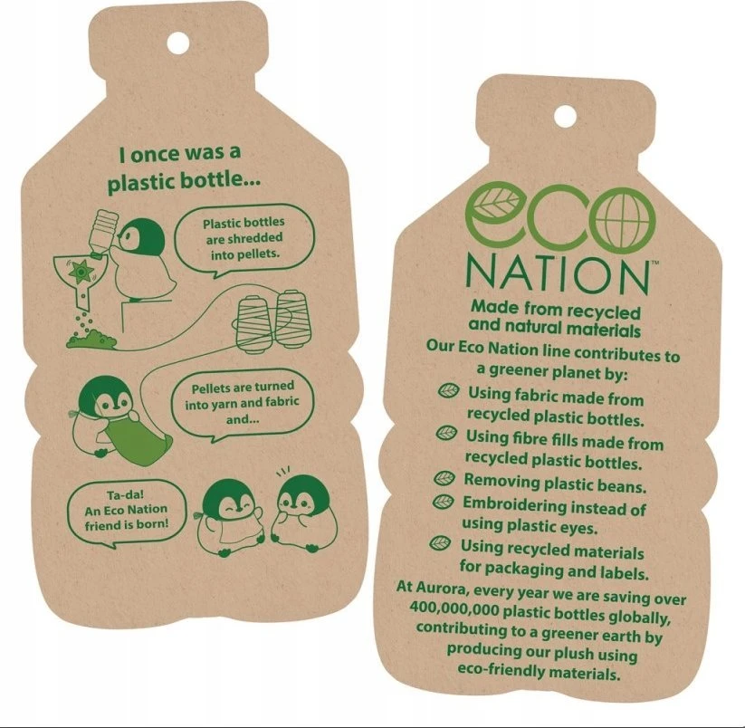 AURORA ECO NATION Meškutis, 24 cm