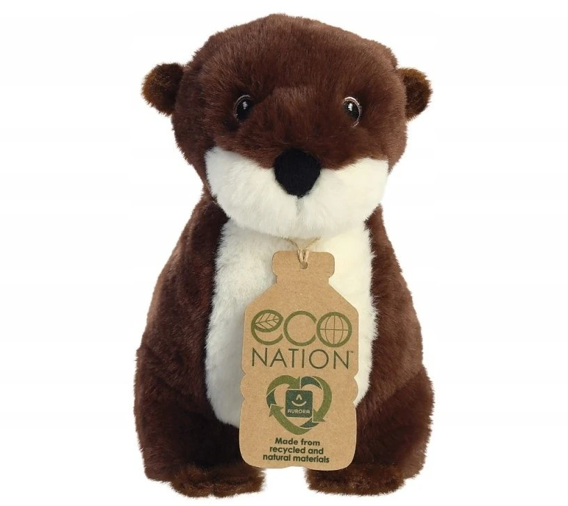 AURORA ECO NATION Pliušinė ūdra, 34 cm