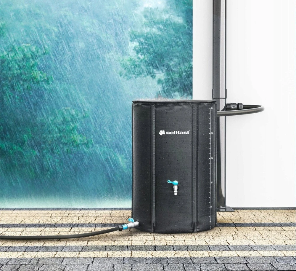 Sulankstomas lietaus vandens bakas Cellfast 52-551; 500 l
