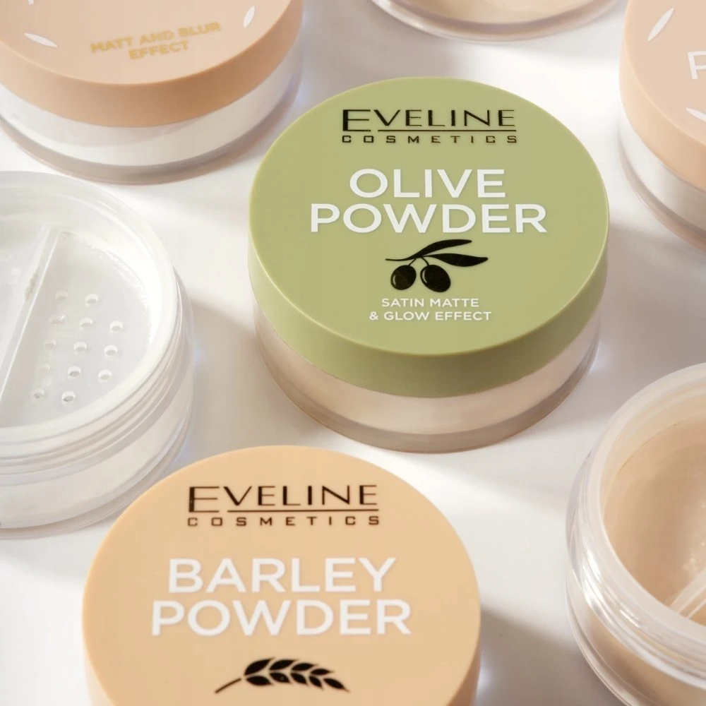 Ecocera Eveline Cosmetics Alyvuogių milteliai su alyvuogių lapų ir sėklų ekstraktu, 8 g