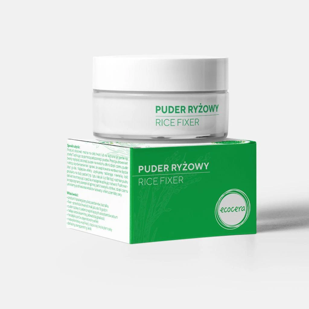 Ecocera ryžių biri pudra, 15 g