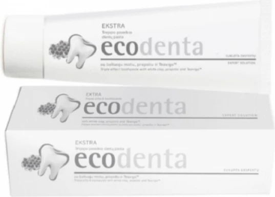 Trejopo poveikio dantų pasta ECODENTA, 100 ml
