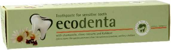 Ecodenta ramunėlių jautri dantų pasta 100ml