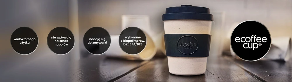 Ecoffee Cup Ecoffee puodelis Ecoffee* puodelis vientisų spalvų Darrell Lea Roth 350 ml - rožinis