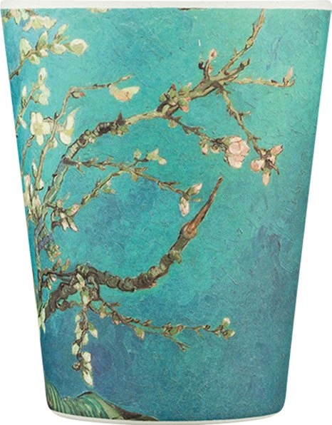 Ecoffee Cup Ecoffee puodelis Van Gogo muziejus 350ml - Migdolų žiedai