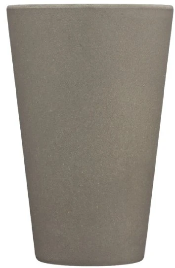 „Ecoffee cup“ išsinešimo puodelis tvirtas pilkas 400 ml