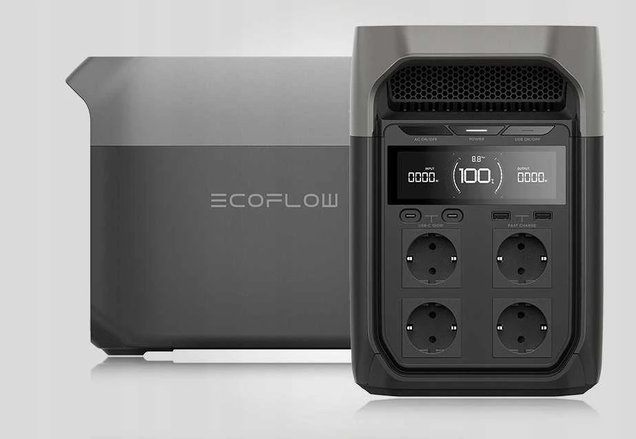 Nešiojama elektrinė EcoFlow DELTA 3 1024 Wh / 1800 W