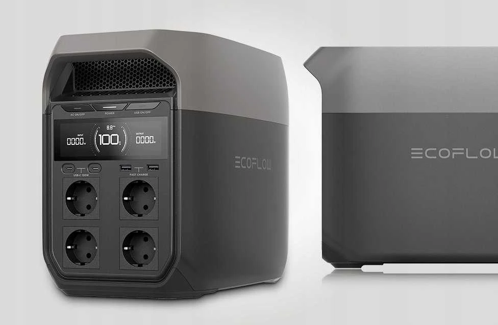 Nešiojama elektrinė EcoFlow DELTA 3 1024 Wh / 1800 W