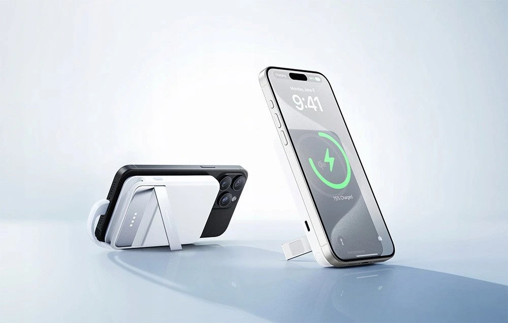 „EcoFlow RAPID“ magnetinė išorinė baterija, 5000 mAh, (mėlynas).
