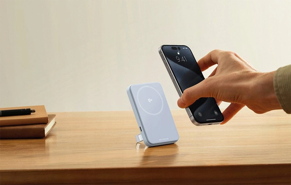 „EcoFlow RAPID“ magnetinė išorinė baterija, 5000 mAh, (mėlynas).