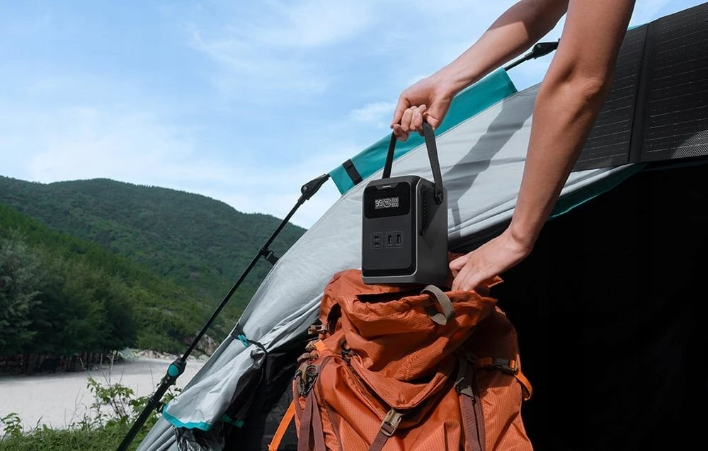 „EcoFlow TRAIL 200“ nešiojama nuolatinės srovės elektrinė