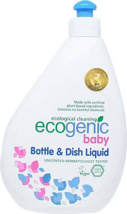 ECOGENIC Ecogenic* Skystis buteliukams, čiulptukams ir žaislams plauti, bekvapis 500 ml