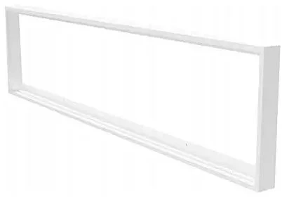 Ecolight LED skydelio montavimo rėmas 1200x300 su fiksatoriumi plastikinis baltas EC79325