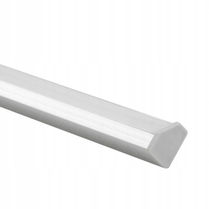 LED juosta Ecolight Profil Led R02 kampinis Eco* Light EC20621 2m aliuminis anoduotas + matinis gaubtas