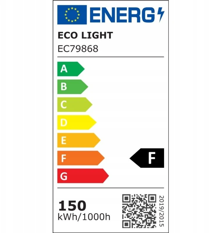 Naświetlacz Ecolight Projektorius – „Ecolight“ prožektorius LED 150W 13500LM IP65 3000K juoda EC79868