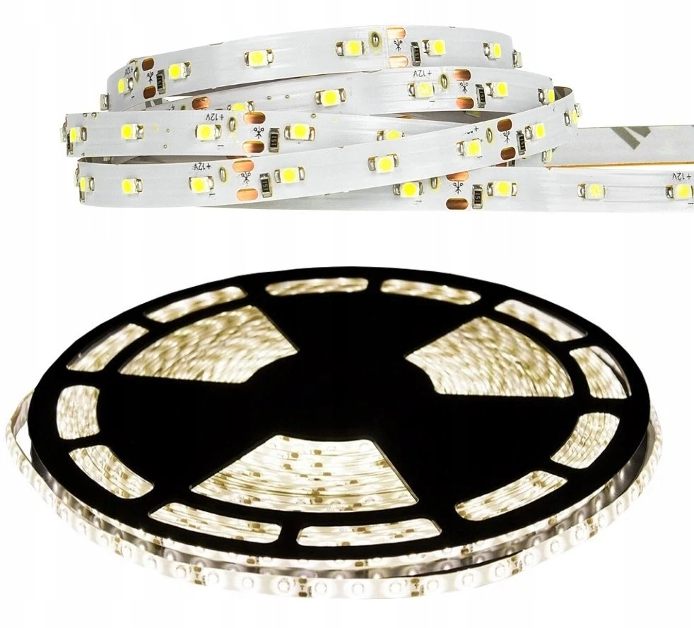 LED juosta Ecolight LED juosta 2835 60vnt/m 240W 4,8W/m 12V IP20 NW 4000K /50m/ EC79025