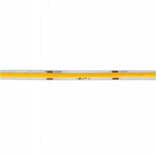 LED juosta Ecolight LED juosta COB 480 9W/m 6000K 990lm/m 24V IP20 50m