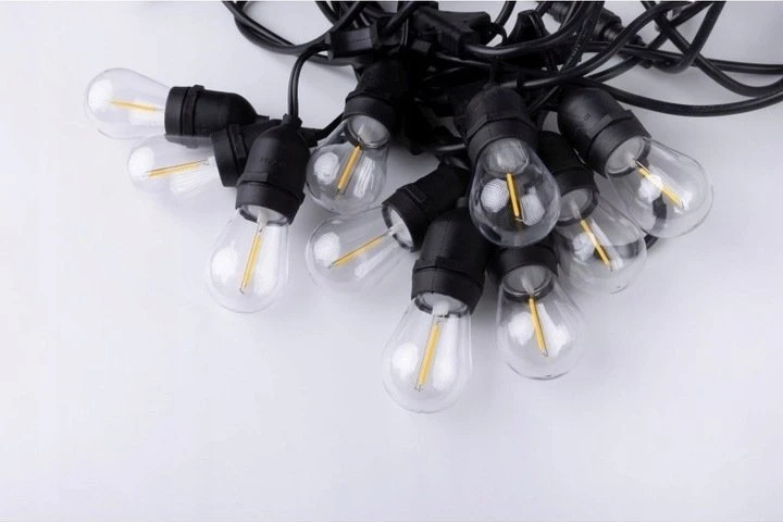 ECOLIGHT2 Eco Light* EC20087 sodo girlianda 1W LED 10M+ 10XG45 E27 2700K
