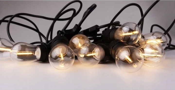 ECOLIGHT2 Eco Light* EC20087 sodo girlianda 1W LED 10M+ 10XG45 E27 2700K