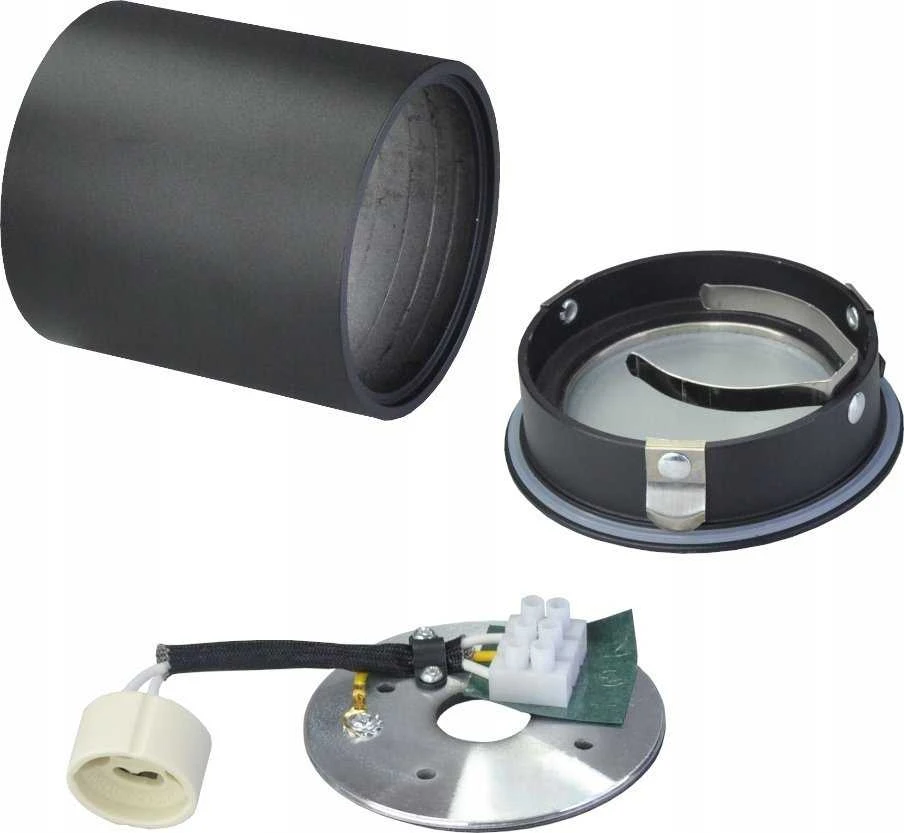 ECOLIGHT2 Eco Light lubinis šviestuvas EC79970 taškinis lubų šviestuvas 1x35W GU10 juodas