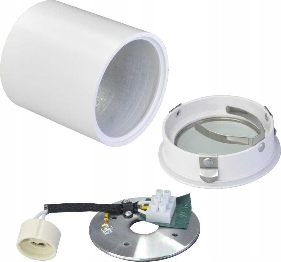 Lubinis šviestuvas Židininis šviestuvas ECOLIGHT2 Eco Light* EC79971 lubinis prožektorius 1x35W GU10 baltas