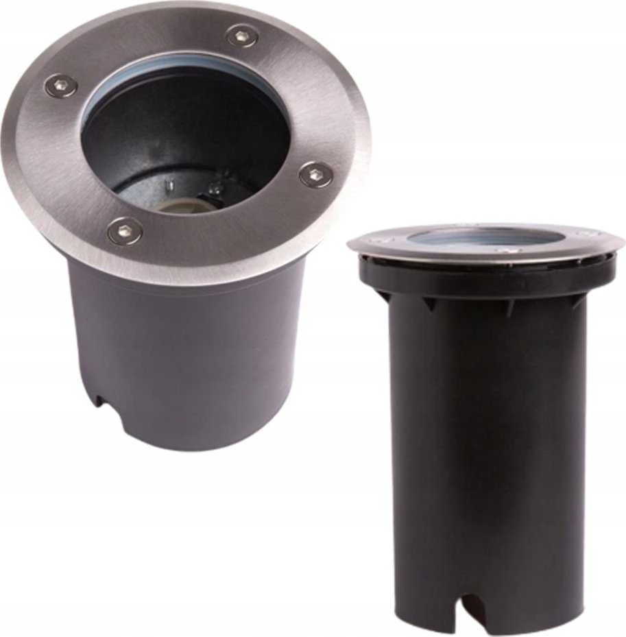 ECOLIGHT2 Eco Light* ON-1O EC79108 lauko sodo įvažiavimo šviestuvas IP67 1x35W GU10 230V apvalus nerūdijančio plieno